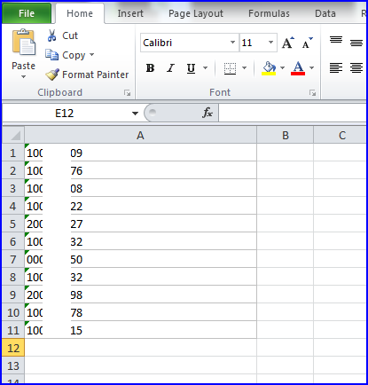 Excel File 2 screen shot