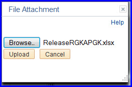 File Attachement dialog with file attached