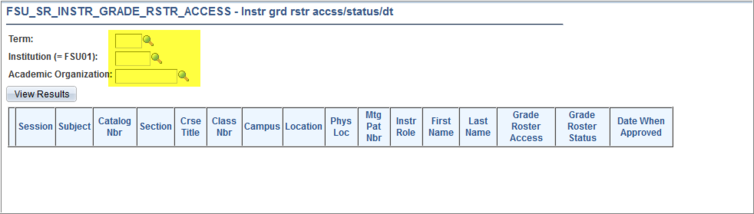 Query Search Parameters